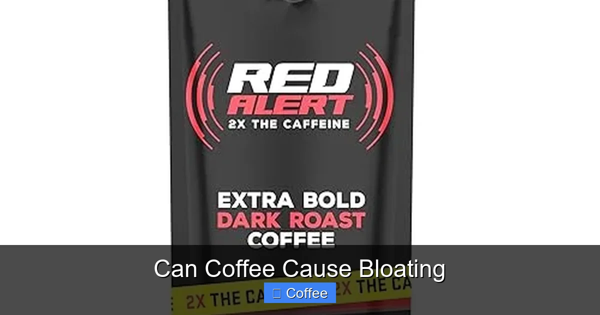 Can Coffee Cause Bloating