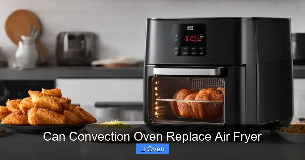 Can Convection Oven Replace Air Fryer