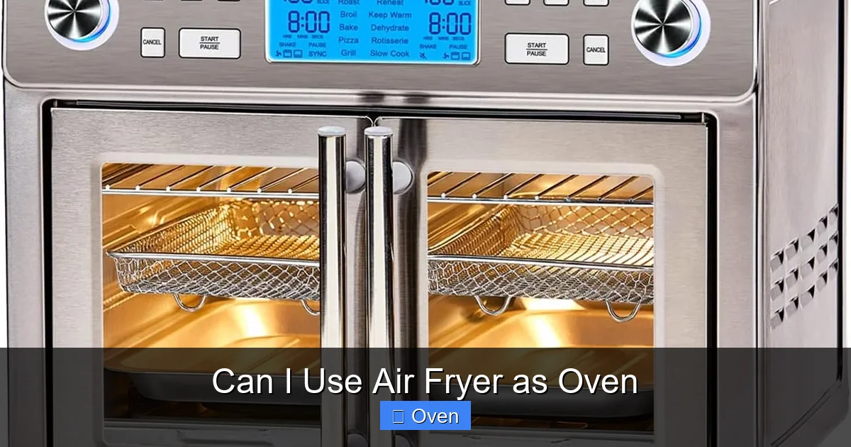 Can I Use Air Fryer as Oven
