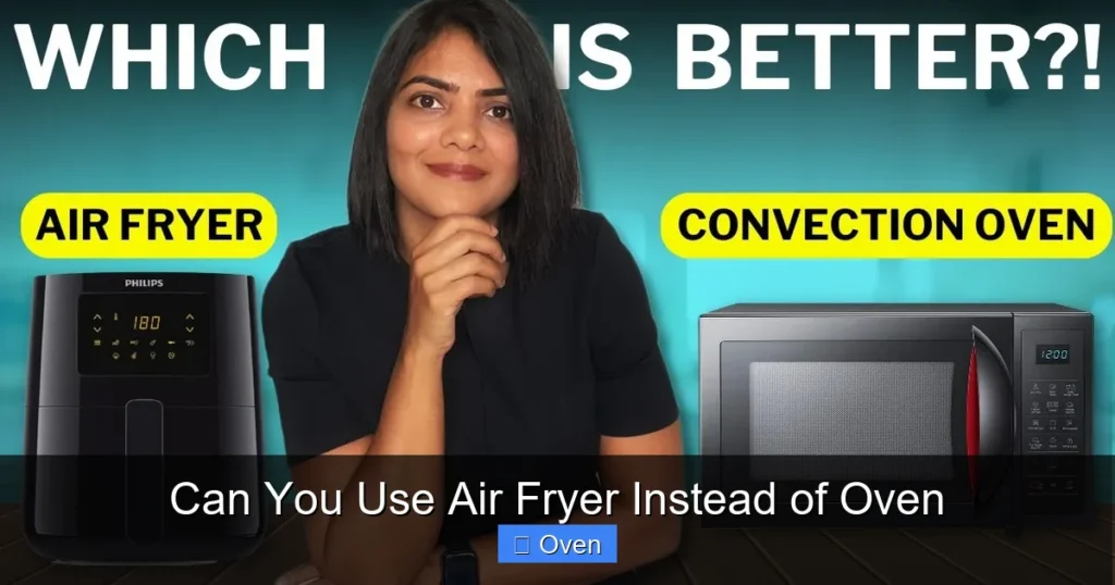 Can You Use Air Fryer Instead of Oven