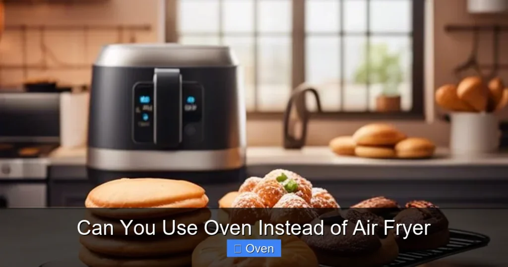 Can You Use Oven Instead of Air Fryer
