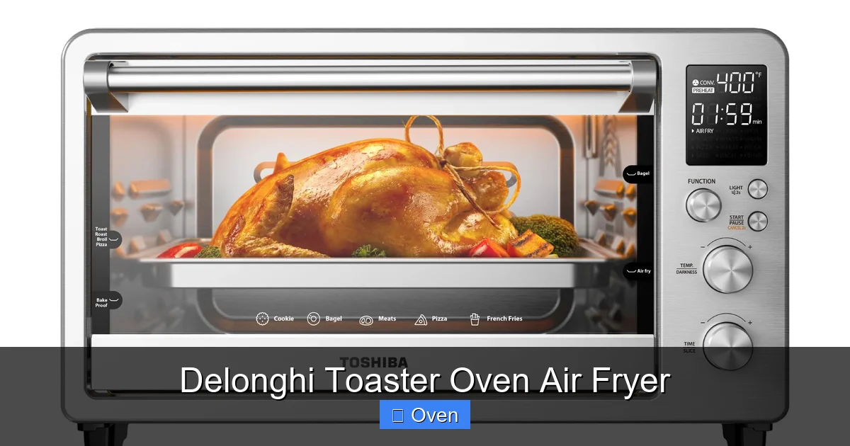 Delonghi Toaster Oven Air Fryer