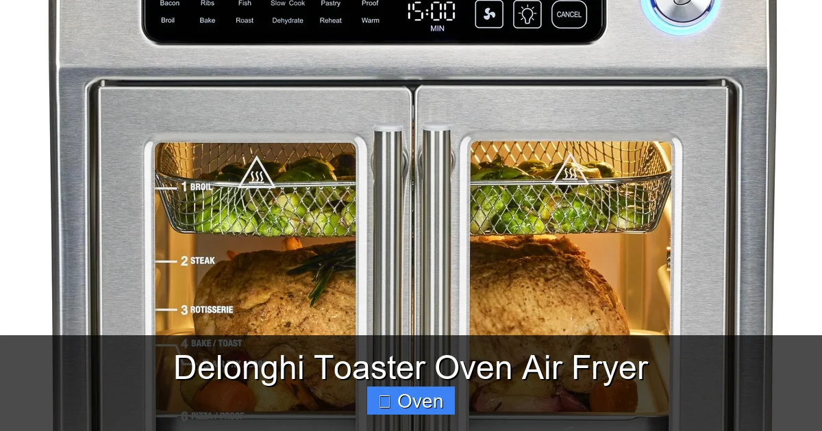 Delonghi Toaster Oven Air Fryer