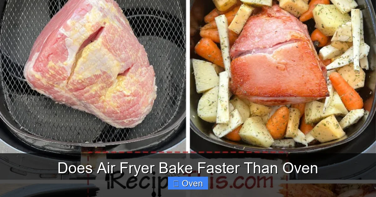 Does Air Fryer Bake Faster Than Oven