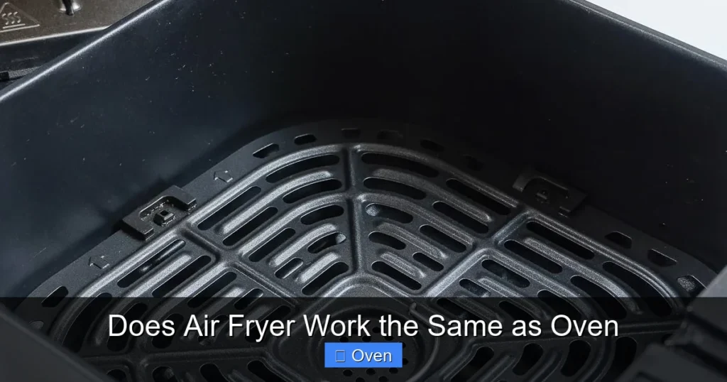 Does Air Fryer Work the Same as Oven