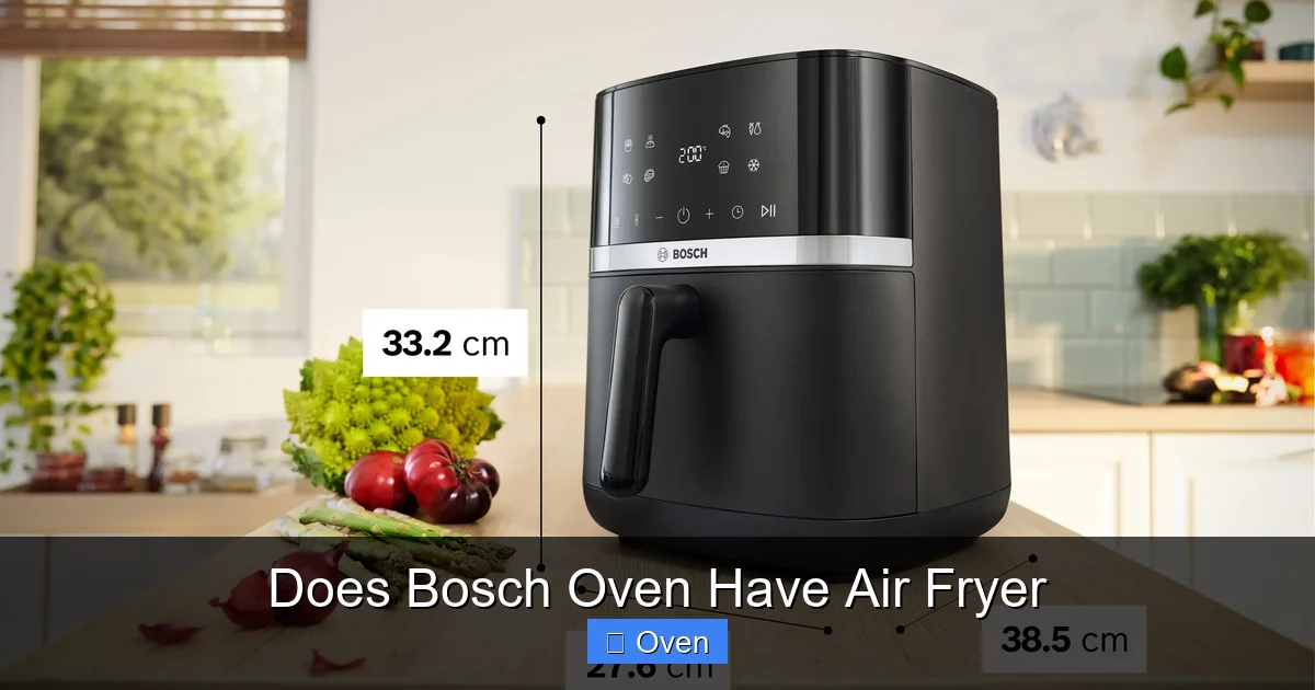 Does Bosch Oven Have Air Fryer