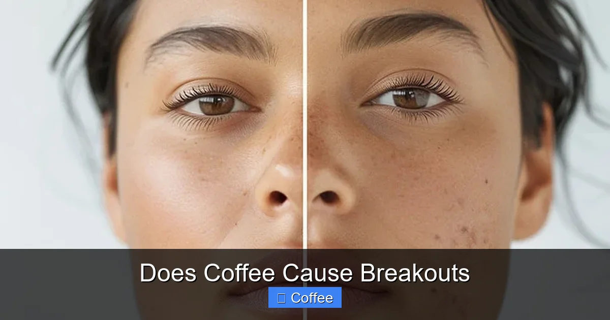 Does Coffee Cause Breakouts