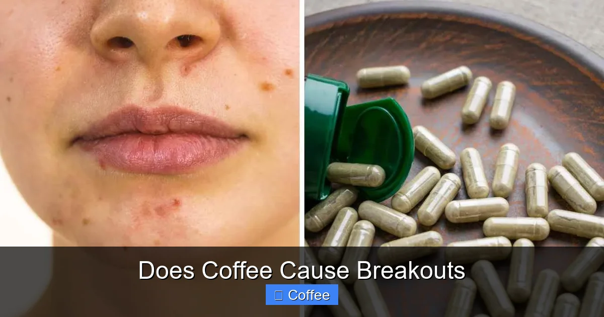 Does Coffee Cause Breakouts