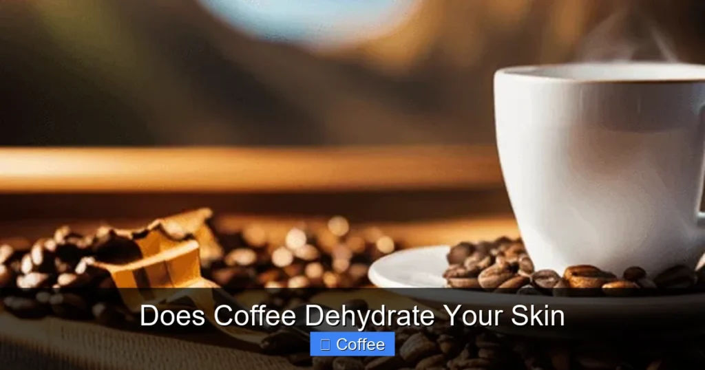 Does Coffee Dehydrate Your Skin