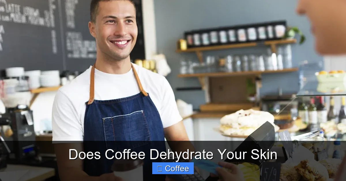 Does Coffee Dehydrate Your Skin