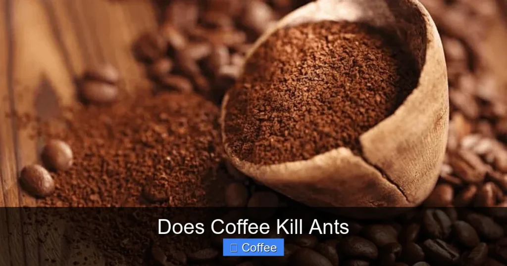 Does Coffee Kill Ants
