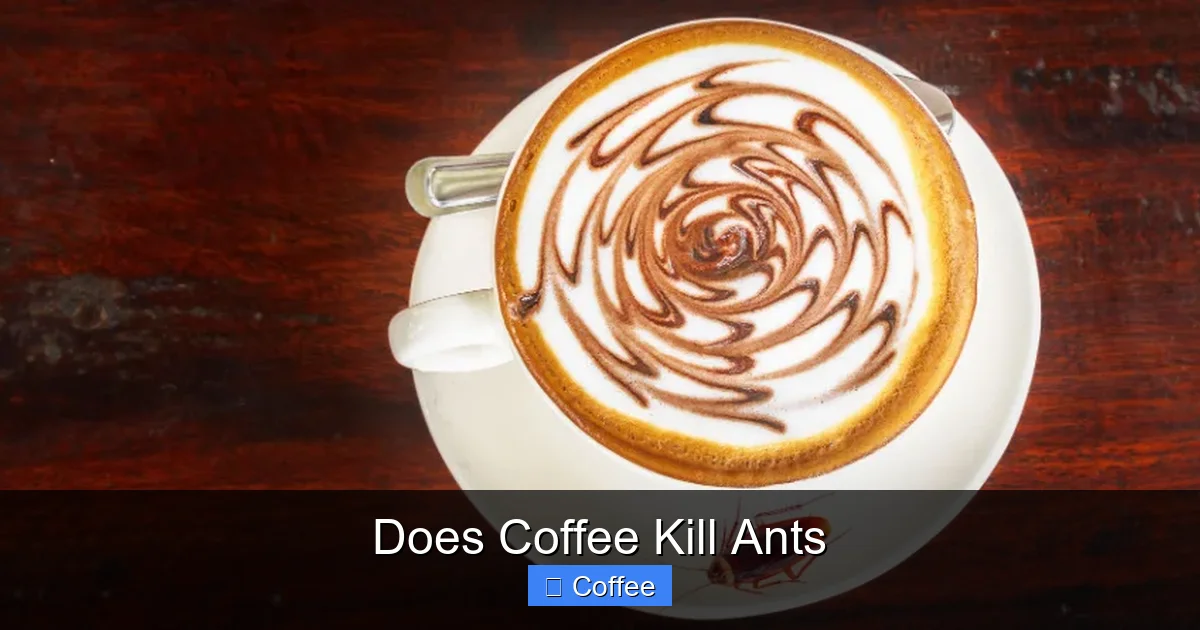 Does Coffee Kill Ants