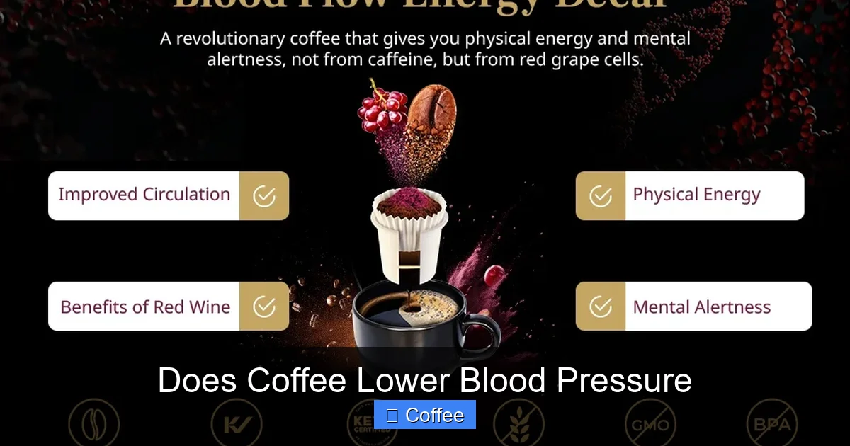 Does Coffee Lower Blood Pressure