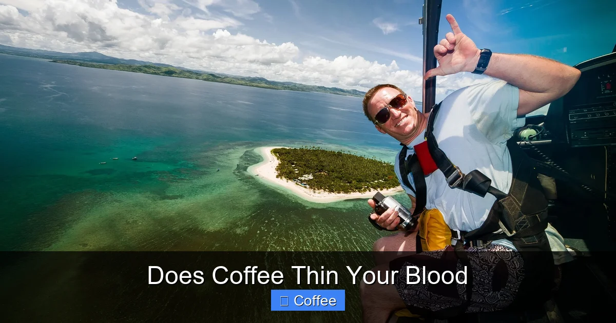 Does Coffee Thin Your Blood