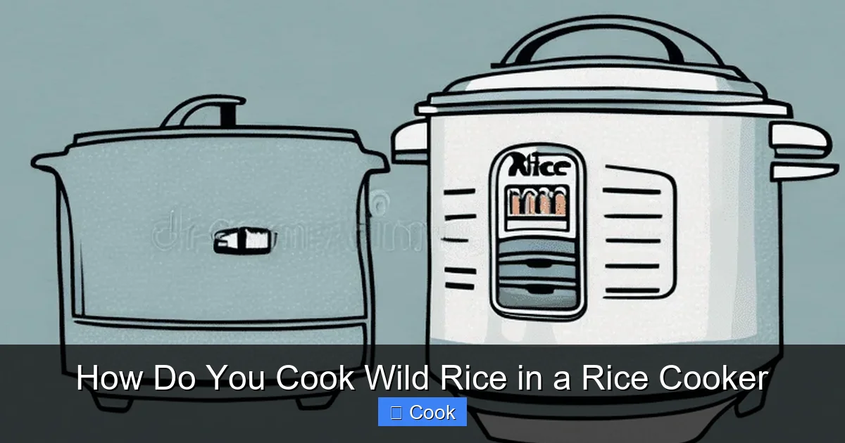 How Do You Cook Wild Rice in a Rice Cooker