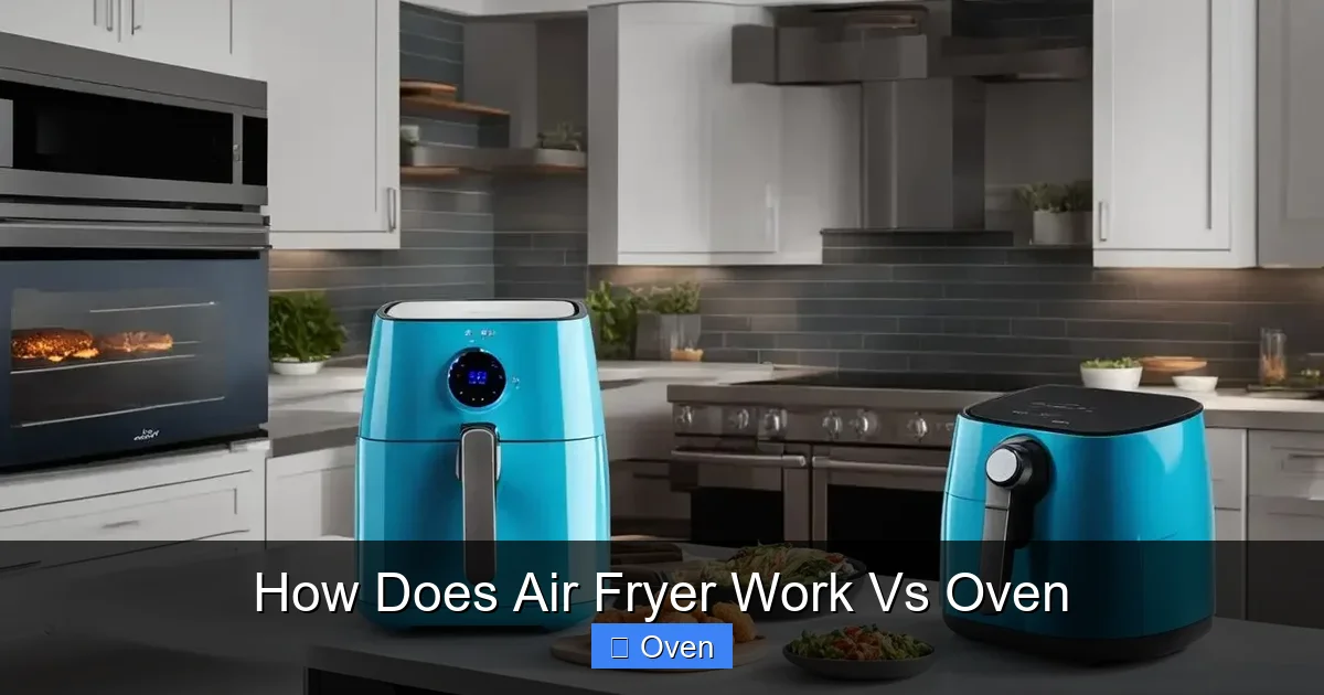 How Does Air Fryer Work Vs Oven