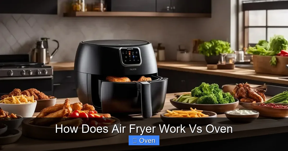 How Does Air Fryer Work Vs Oven