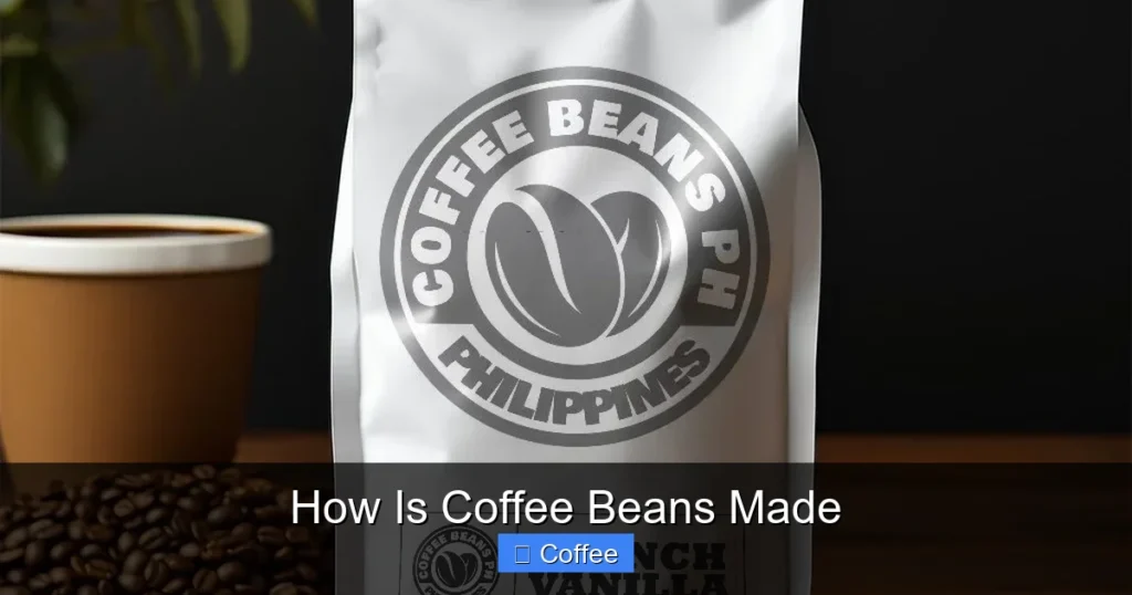 How Is Coffee Beans Made