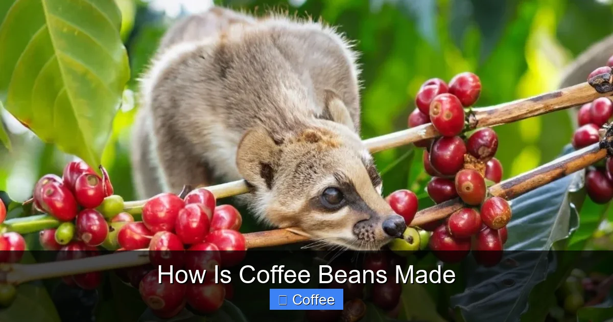 How Is Coffee Beans Made