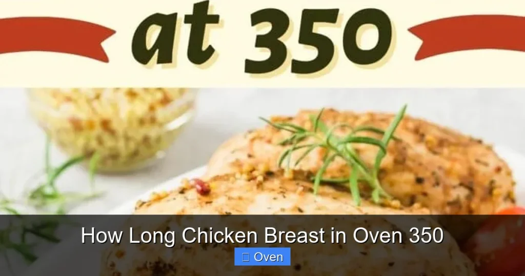 How Long Chicken Breast in Oven 350