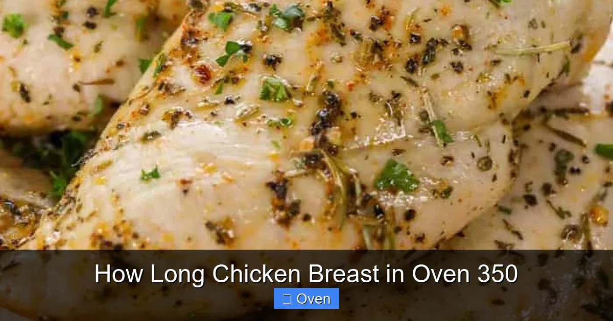 How Long Chicken Breast in Oven 350