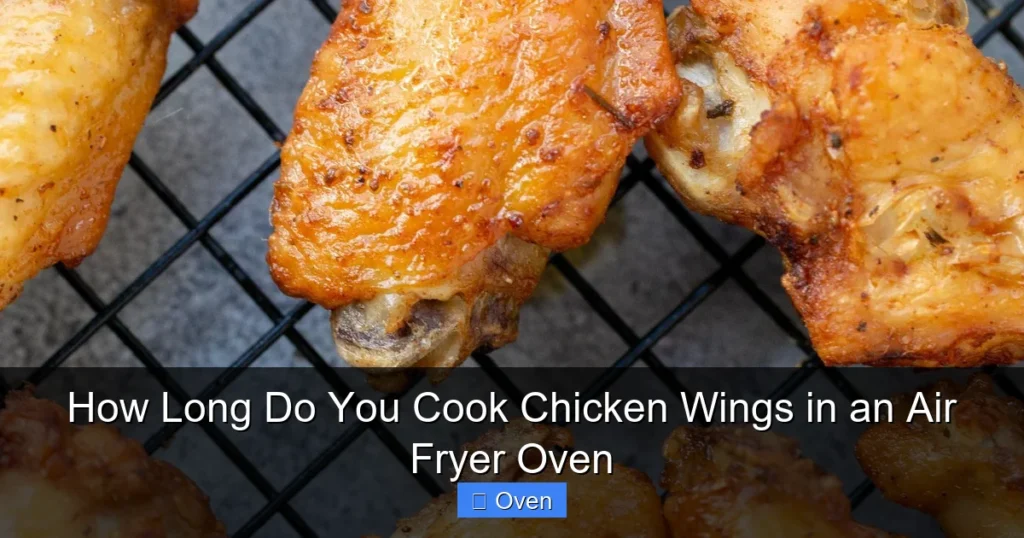 How Long Do You Cook Chicken Wings in an Air Fryer Oven