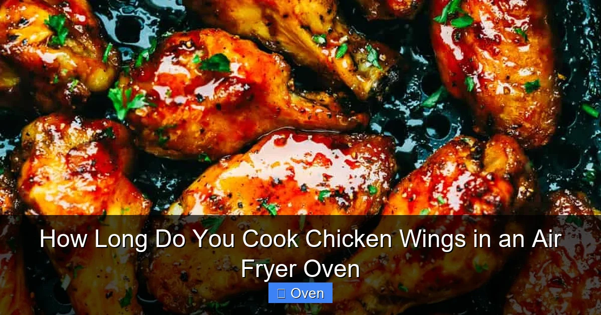 How Long Do You Cook Chicken Wings in an Air Fryer Oven