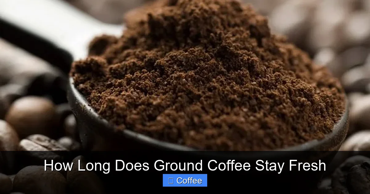 How Long Does Ground Coffee Stay Fresh
