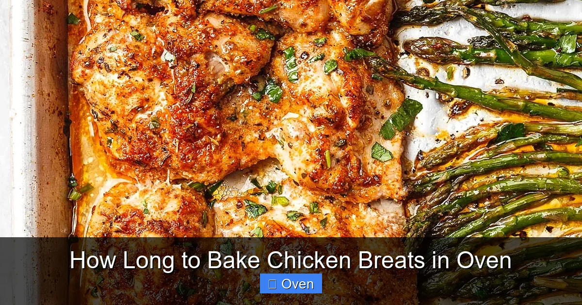 How Long to Bake Chicken Breats in Oven