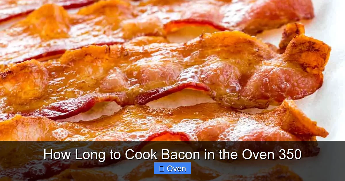 How Long to Cook Bacon in the Oven 350