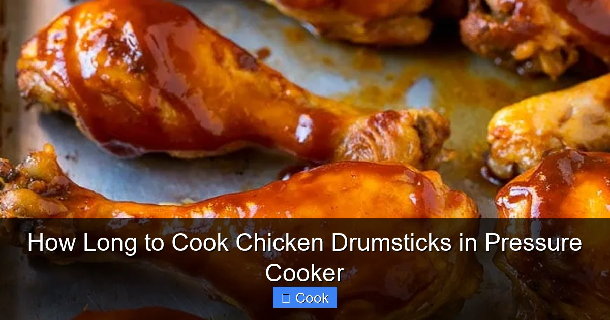 How Long to Cook Chicken Drumsticks in Pressure Cooker