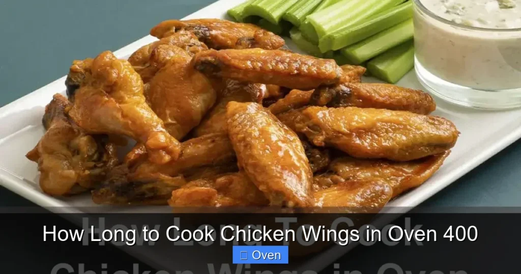 How Long to Cook Chicken Wings in Oven 400