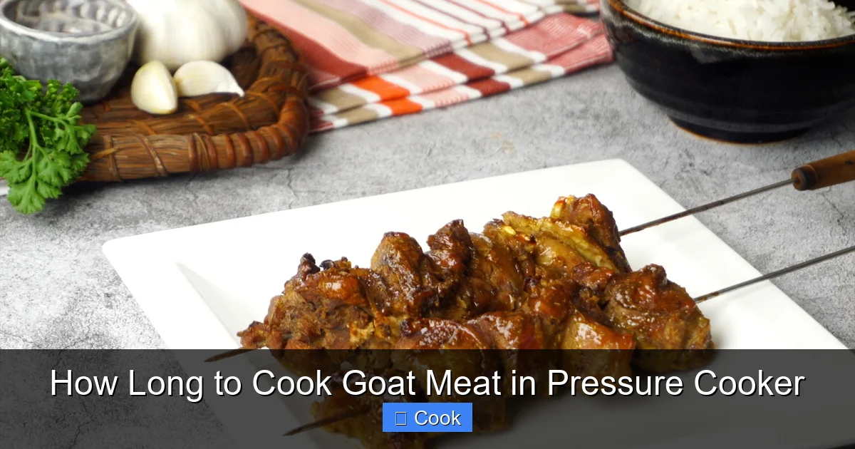 How Long to Cook Goat Meat in Pressure Cooker