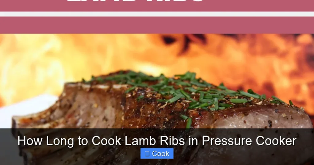 How Long to Cook Lamb Ribs in Pressure Cooker