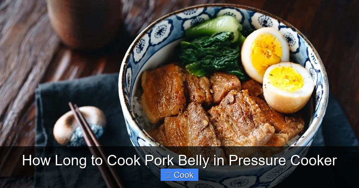 How Long to Cook Pork Belly in Pressure Cooker