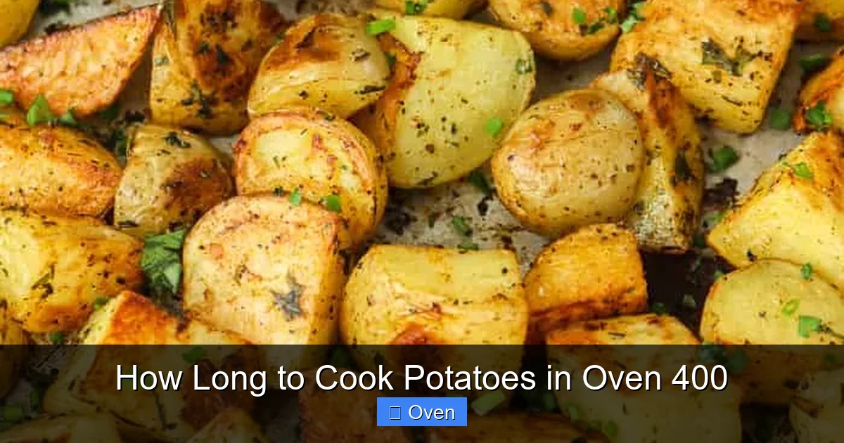 How Long to Cook Potatoes in Oven 400