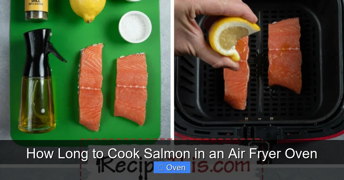 How Long to Cook Salmon in an Air Fryer Oven
