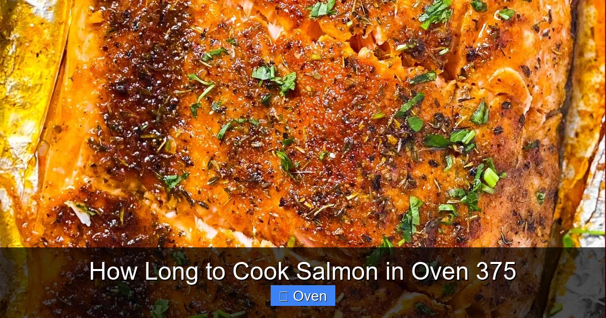 How Long to Cook Salmon in Oven 375