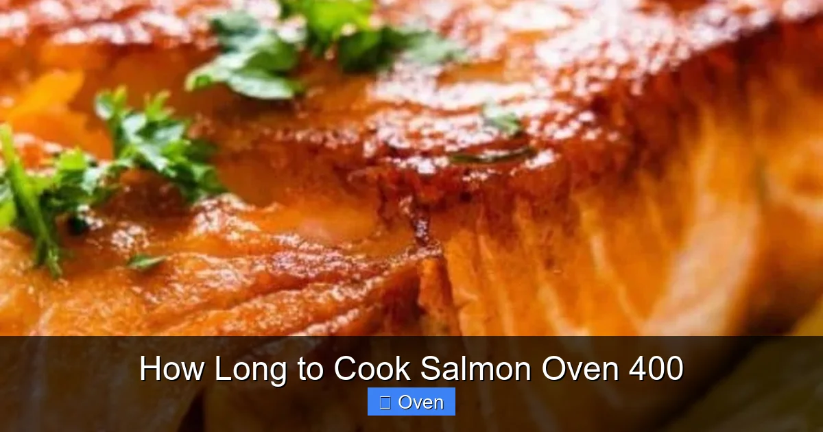 How Long to Cook Salmon Oven 400