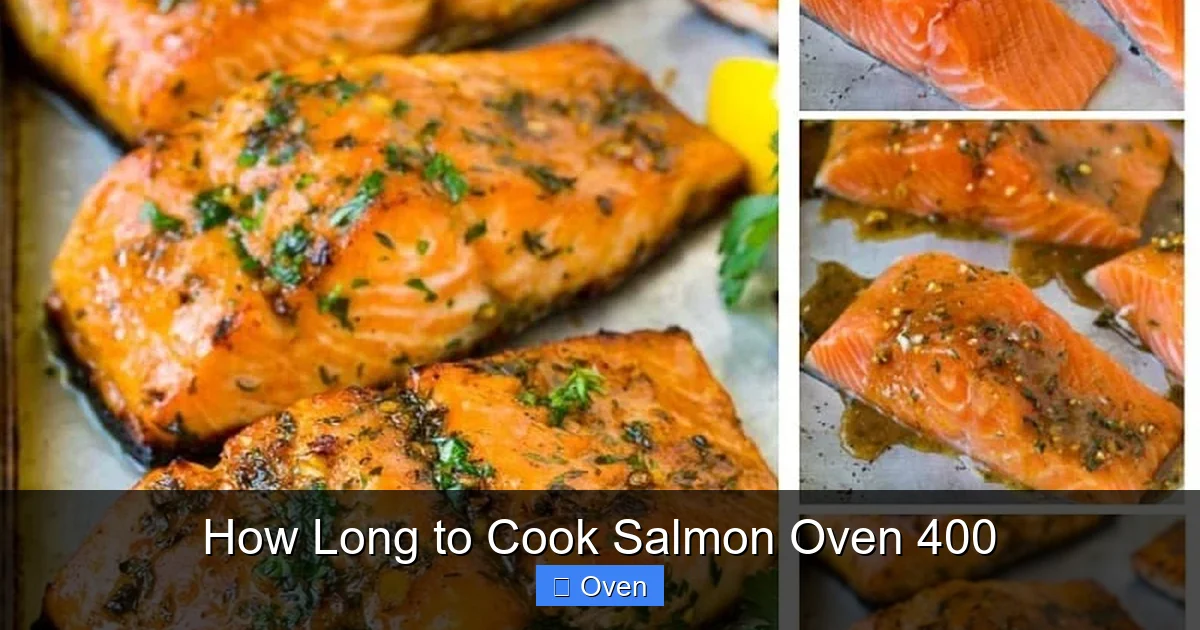 How Long to Cook Salmon Oven 400