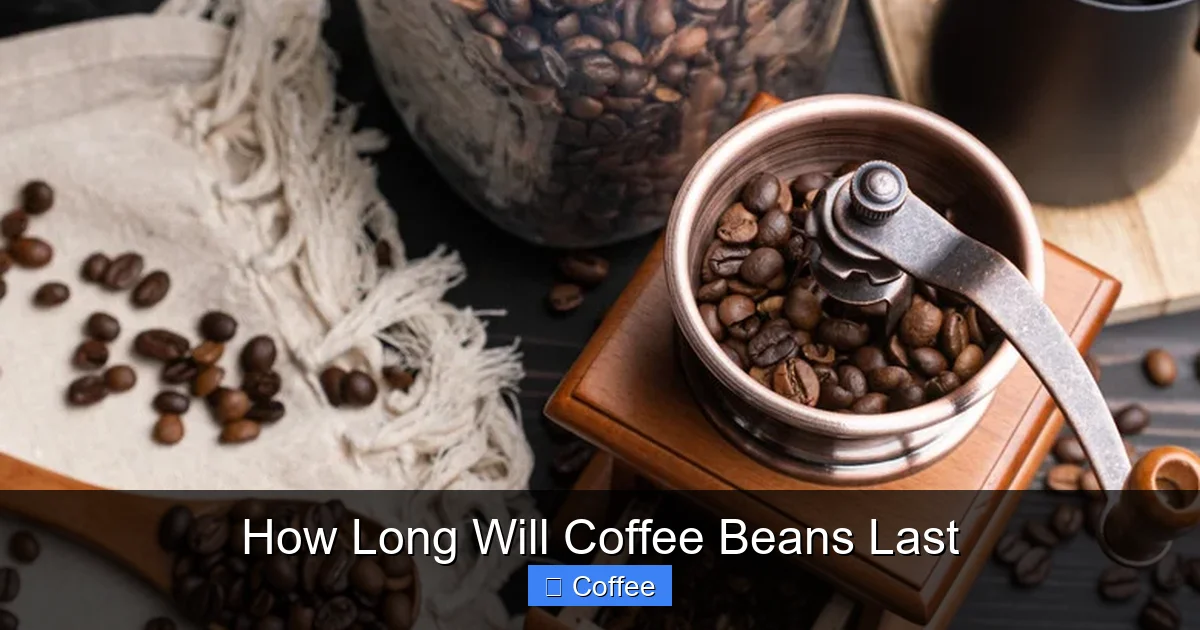 How Long Will Coffee Beans Last