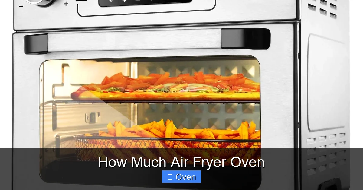 How Much Air Fryer Oven