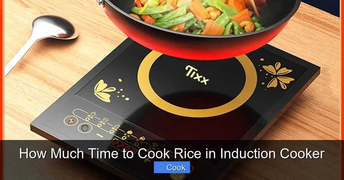 How Much Time to Cook Rice in Induction Cooker