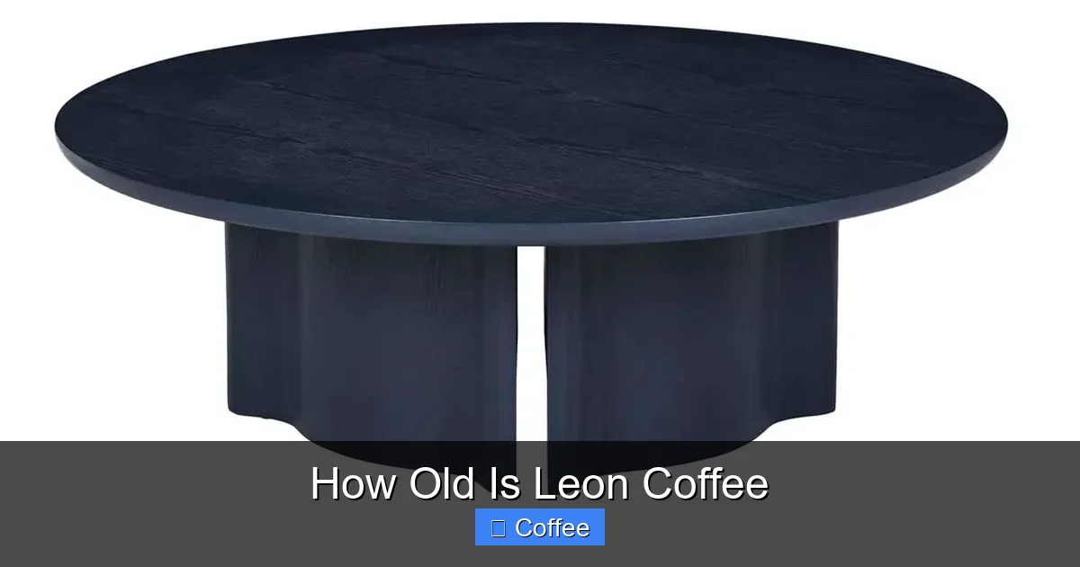 How Old Is Leon Coffee