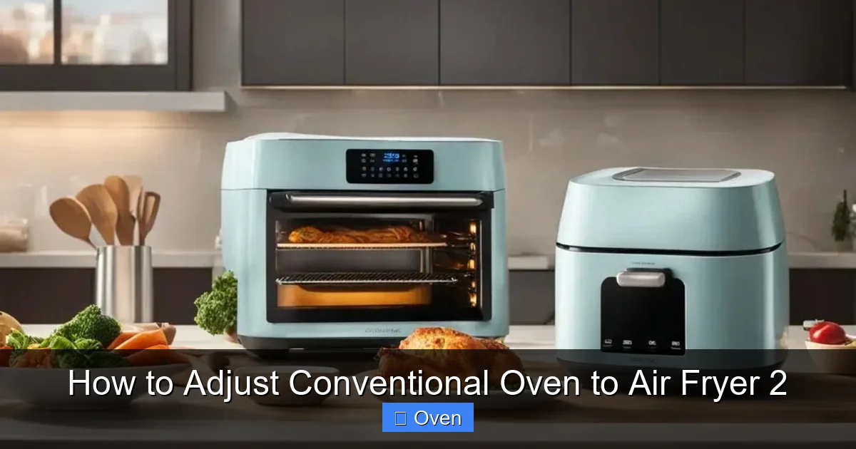 How to Adjust Conventional Oven to Air Fryer 2
