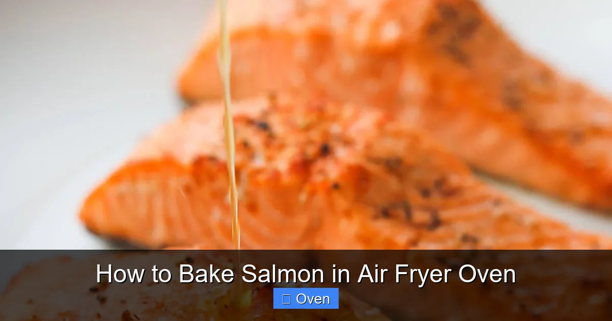 How to Bake Salmon in Air Fryer Oven