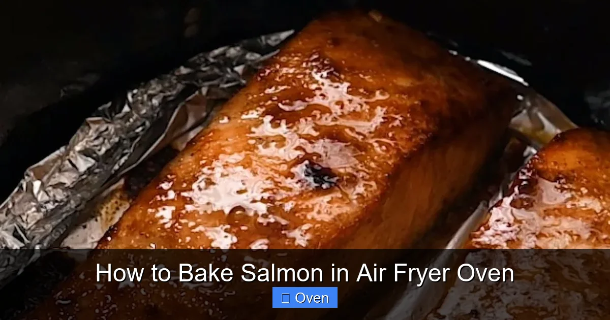 How to Bake Salmon in Air Fryer Oven