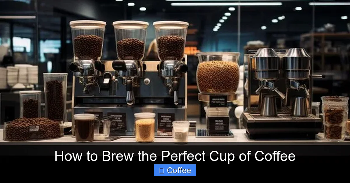 How to Brew the Perfect Cup of Coffee
