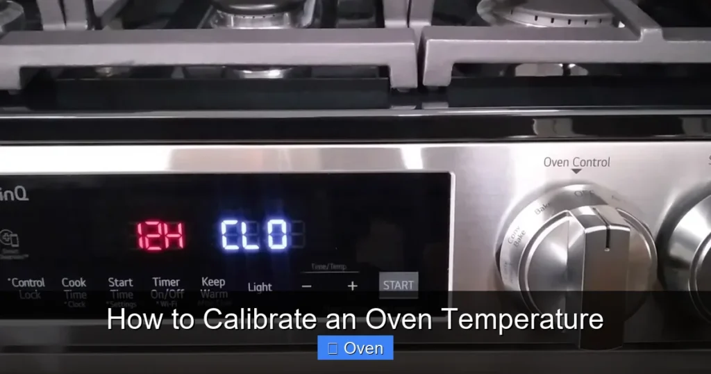 How to Calibrate an Oven Temperature