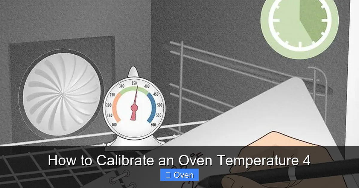 How to Calibrate an Oven Temperature 4